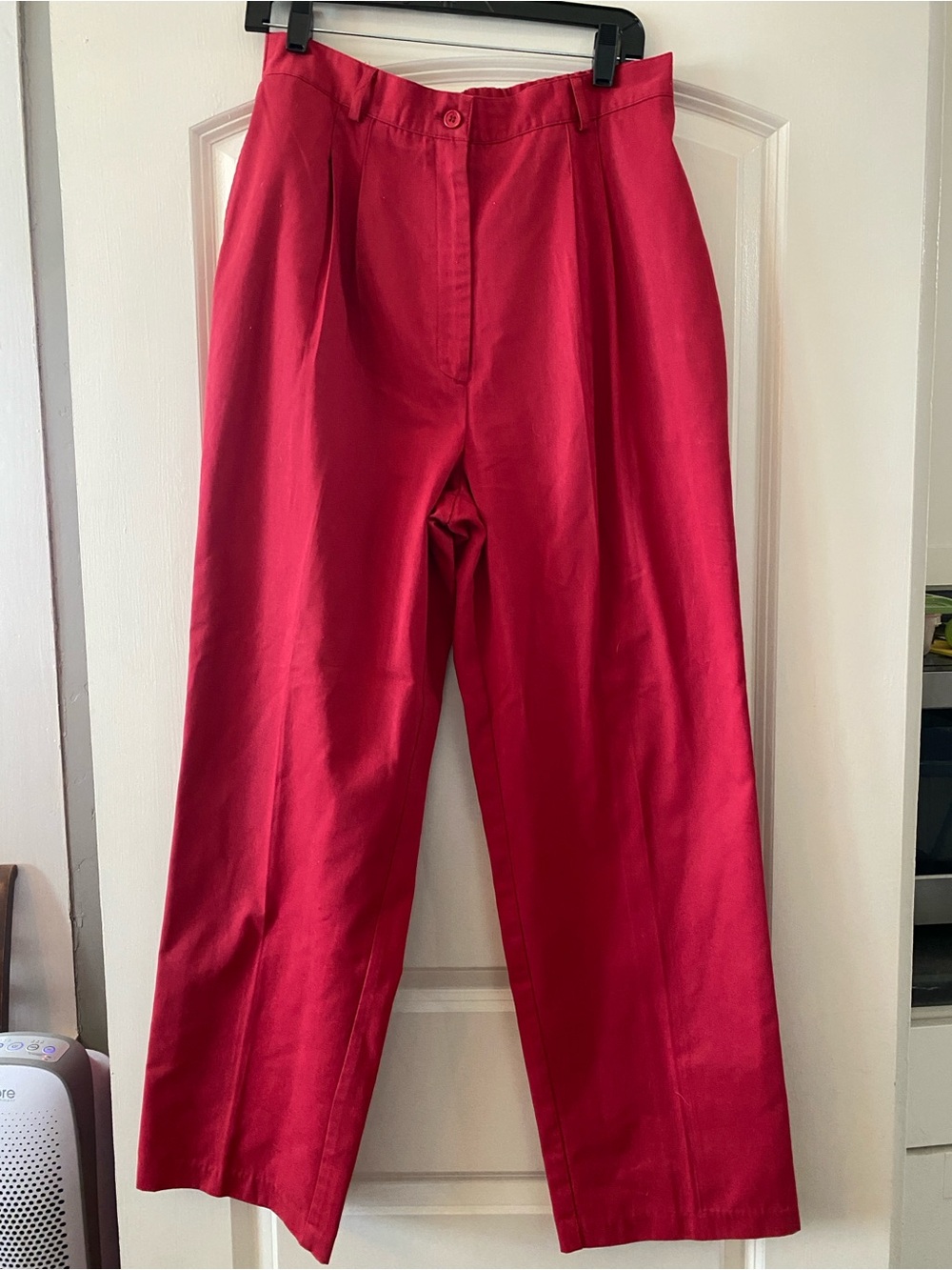 Easton Park Vintage Red Straight Leg Pants / Size 16 / VGUC